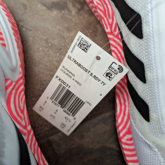 Adidas UltraBoost S.RDY Tokyo Running Shoes FX0031 Men Boost White Orange - Picture 3 of 10